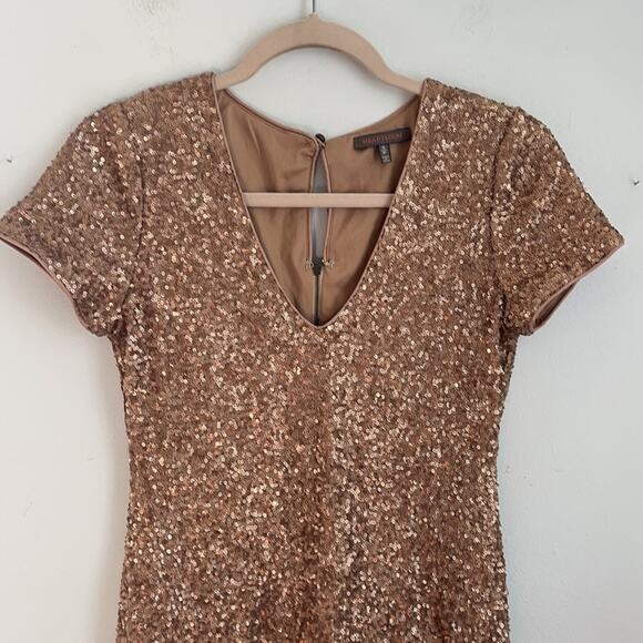 Heartloom sequin sheath NYE mini cocktail party dress sz S - Picture 2 of 6